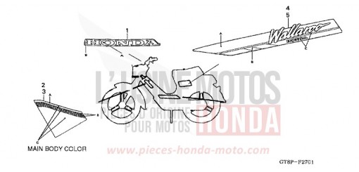 RAYURE/MARQUE (2) PK50MP de 1993